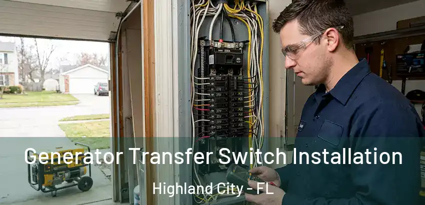 Generator Transfer Switch Installation Highland City - FL