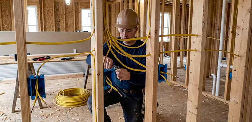 New Construction Wiring In Highland City