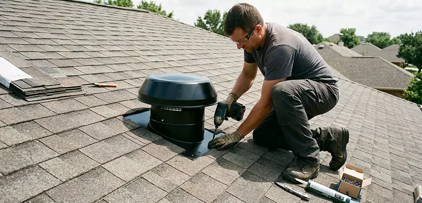 Roof Vent Fan Installation in Highland City