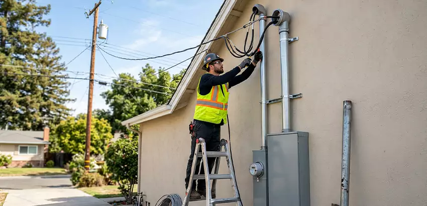 Electrical Service Entrance and Mast Upgrade in Highland City