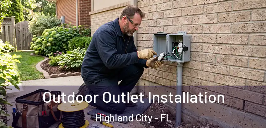 Outdoor Outlet Installation Highland City - FL