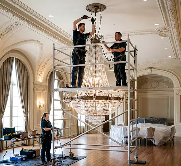Professional Chandelier Installation: Your Local Fixture Team in Highland City, FL