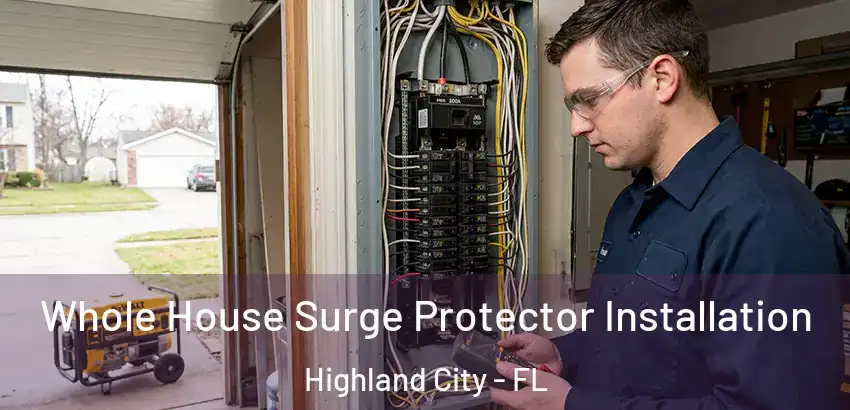  Whole House Surge Protector Installation Highland City - FL
